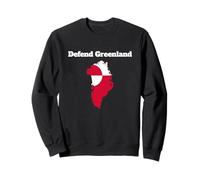Defender Groenlandia - Yo defiendo a Groenlandia Sudadera