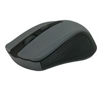 Defender MM-935 - Ratón (Ambidextro, Óptico, RF inalámbrica + USB, 1600 DPI, Gris)