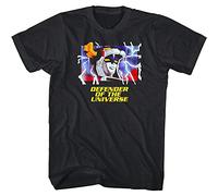 Defender of The Universe Head Lightning Lion Force Golion Mens T-Shirt Unisex Graphic Black tee Shirt 3XL