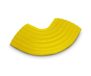 Defender OFFICE C YEL - Curva de 90° amarilla para Pasacables 85160 de 4 Canales