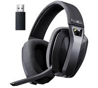 Defender® Orion - Auriculares inalámbricos para videojuegos, hasta 63 horas de duración, 2,4 GHz + BT (≤ 30 ms), sonido envolvente 7.1, auriculares con micrófono con cancelación de ruido, compatibles