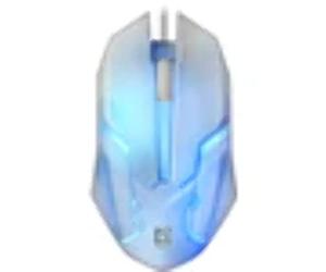 DEFENDER Raton Gaming Cyber MB-560L Blanco 7-Colores LUZ DE Fondo