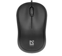 Ratón Defender PATCH MS-759 USB 1000DPI Negro Ambidiestro Compacto