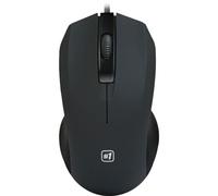 Ratón Defender MM-310 USB 1000DPI Negro Ambidiestro Óptico