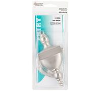 Defender Security U 10366 Deluxe - Vaso para puerta, níquel satinado