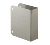 Defender Security U 9492 - Cubierta en blanco para puerta, 1-3/4 pulgadas, acero inoxidable
