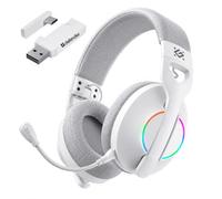 Defender® Weaver PRO - Auriculares inalámbricos para videojuegos (40 horas, 2,4 GHz + BT (≤ 30 ms), sonido envolvente 7.1, auriculares con micrófono con cancelación de ruido, compatibles con PS5/PS4