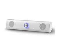 Defender Z11 - Barra de sonido para PC - Barra de sonido 2.0 para monitor con sonido estéreo RMS de 6 W, control de volumen LED, altavoz para ordenador con alimentación USB, conector jack de 3,5 mm