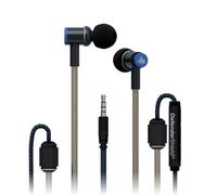 DefenderShield Auriculares sin EMF - Auriculares estéreo universales antiradiación con Cable con micrófono y Control de Volumen - Funciona con iPhone