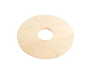 Defensa antigatos para plantas Protector de Tierra para Maceta de Madera