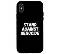Defensa contra el genocidio Carcasa para iPhone X/XS
