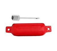 Defensa de barco marino para pontón, barcos deportivos, barcos de pesca, color rojo, 11 x 40 cm