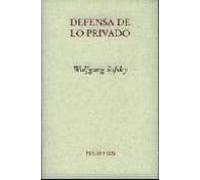 Defensa De Lo Privado