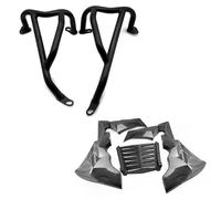Defensa De Motor Para CL 500 2017-2024 CL300 Alerón Carenado Delantero Cubierta Inferior Panel Panel Inferior Barras Protección Marco Motocicleta Protectores De Motor Para Motos(Carbon-Black CL300)