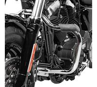 Defensa de Motor para Harley Davidson Sportster 883 Custom 04-10 Mustache Cromo