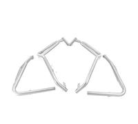 Defensa De Motor para XL750 para TRANSALP 2023 2024 2025 Protector Motor Motocicleta Barra Choque Marco Parachoques Carenado Barras Protectoras Protectores De Motor para Motos(Full Set(Silver))