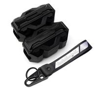 Defensa Protector Motor para Rebel 1100 para Rebel 500 300 250 2023 Llavero Bloque De Parachoques De Motocicleta Protector De Motor Barra De Protección contra Choques(1Set Length-Black)