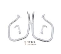 Defensas De Motor Barras De Protección para Motocicleta, Alforjas, Protectores De Motor Y Parachoques para R1200RT R1200 RT R 1200 RT 2014-2020 Barra de Choque de Carretera(Chrome Rear)