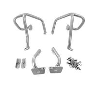 Defensas De Motor para GL1800 para Gold para Wing GL 1800 2021-2024, Protector de Motor de Motocicleta, alforja Lateral, Barras de Choque traseras Barras de Choque de Carretera(Plata)