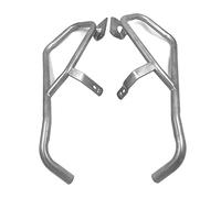 Defensas De Motor para K1600GT para K1600GTL K1600 GT para GTL 2011-2022 Protector De Motor Barra De Choque Alforja Caja Lateral Parachoques Barras de Choque de Carretera(Front Bumper Silver)