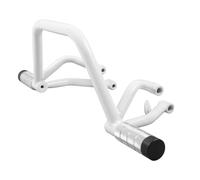 Defensas De Motor para MT-09 FZ-09 para Tracer 2013 2014 2015 2016 2017 2018 2019 2020 Protector De Estribos Traseros para Motocicleta Barra Protectora De Motor(Blanco)