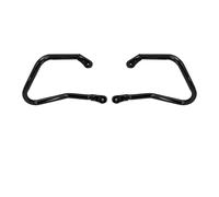 Defensas De Motor para Softail para Heritage para FLHC para FLHCS 2018-posteriores Protector Alforja Motocicleta Parachoques Barra Choque Carretera Barras de Choque de Carretera(Black Guard Bar)