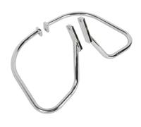 Defensas De Motor para Softail para Heritage para Springer para FLSTS 1997 1998 1999 Alforja de Motocicleta Barra de protección de riel de protección Barra Protectora De Motor(Chrome)