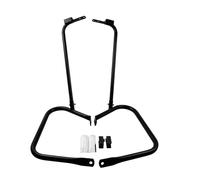 Defensas De Motor para Touring para King para Road para Electra para Street para Glide 97-08 14-20 Soporte Alforja De Motocicleta con Barra Soporte Barras de Choque de Carretera(Black Color 97-08)