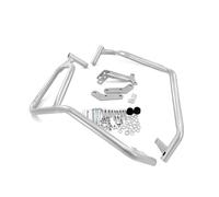 Defensas De Motor para XL750 para TRANSALP750 2023-2024 Barras de protección para Motocicletas, Protectores de Motor, carenado, Parachoques XL 750 Barra de Choque de Carretera(Silver-Upper Only)