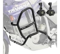 Defensas + Faro addicional Compatible para Honda Transalp XL 600 V 87-99 MK17