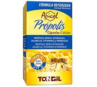 Defensas Inmunitarias Adultos | Equinácea Propóleo y Vitamina C + Reishi + Agaricus + Vitamina D+ Cobre + Hierro | Vitaminas Sistema Inmunologico | 40 Cápsulas Apicol Tongil