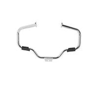 Defensas Modelo Mustache Customacces Inoxidable para Harley Davidson Softail Blackline FXS 11'-13'; Harley Davidson Softail CVO Fat Boy FLSTFSE 05'-06'