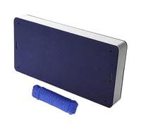 Defensas para barcos Parachoques planos de EVA de 3 capas con cuerda, protectores de muelle marino de 50 mm de grosor para yates, lanchas a motor, pontones y botes auxiliares, portátiles para am