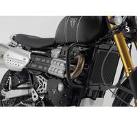 Defensas SW Motech en negro para TRIUMPH SCRAMBLER 1200 XC / XE 21-26