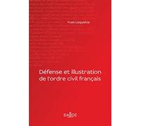 Défense et illustration de l'ordre civil français