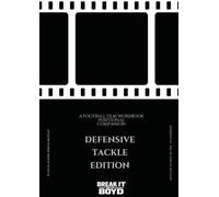 Defensive Tackle Film Workbook: A Five-Game Opponent Study Companion to The Football Film Workbook (A Football Film Series)