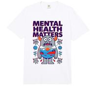 Defensor de Asuntos de Salud Mental Poner Fin al estigma de la Conciencia Comfort Colors Adult Heavyweight T-Shirt