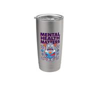 Defensor de asuntos de salud mental poner fin al estigma de la conciencia Vaso térmico de acero inoxidable de doble pared