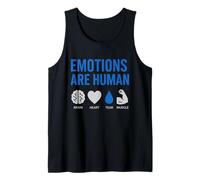 Defensor de la salud mental de los hombres Diseño de fuerza emocional Camiseta sin Mangas