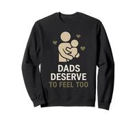 Defensor de la salud mental de los hombres Diseño de fuerza emocional Sudadera