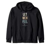 Defensor de la salud mental de los hombres Diseño de fuerza emocional Sudadera con Capucha