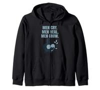 Defensor de la salud mental de los hombres Diseño de fuerza emocional Sudadera con Capucha