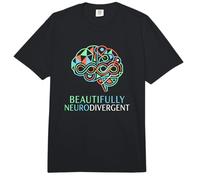 Defensor del Espectro Tea bellamente neurodivergente Comfort Colors Adult Heavyweight T-Shirt