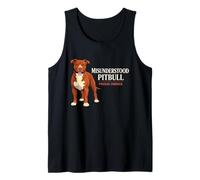 Defensor del Propietario de Pitbull Defensa de la Raza Responsable Camiseta sin Mangas