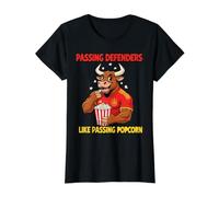Defensores Que Pasan como Pasar Palomitas de maíz Camiseta gráfica económica