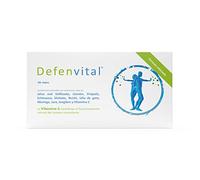 Defenvital® 200 ml de Margan Biotech. Sistema inmune. JALEA REAL LIOFILIZADA | LLANTÉN | PRÓPOLIS | ECHINACEA | SHIITAKE | REISHI | UÑA DE GATO | MORINGA | JARA | JENGIBRE | VITAMINA C. 20 viales