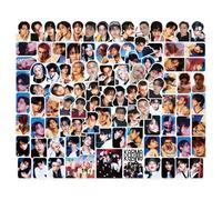 DEFGNOP 99 pegatinas de Stray Kids, pegatinas Kpop, pegatinas de dibujos animados, mini pegatinas fotográficas impermeables de vinilo kpop, juego de pegatinas para portátil, botella de agua, guitarra