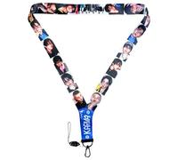 DEFGNOP Cuelga Llaves Cuello K Pop Stray Kids Merch, Mercancía del Nuevo álbum de SKZ, Regalos para Fans (KARMA)