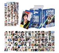 DEFGNOP Kpop Photocards Stray Kids, 64 unidades Karma Stray Kids Lomo Tarjetas 60 Unidades SK Pegatinas, SKZ Nuevas Tarjetas de Álbum para Fans (KARMA-D)