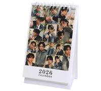DEFGNOP Stray Kids Desk Calendar 2026 K-Pop Calendar Para New Year Holiday (B)